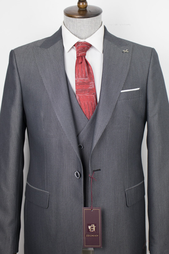 Pointed Collar Vest Suit Pointed Collar Vest Suit