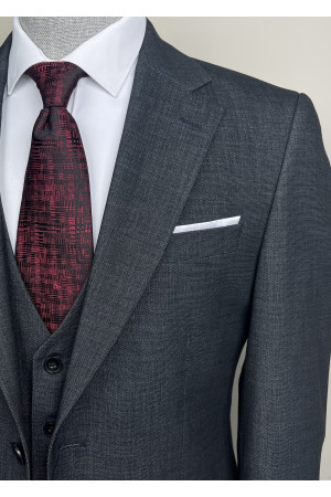 Mono Yaka Yelekli Takım Elbise 