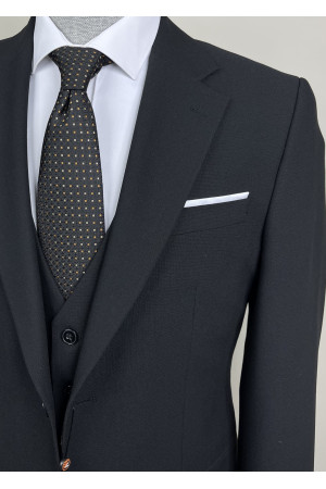 Mono Yaka Yelekli Takım Elbise 