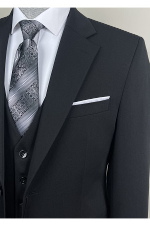 Mono Yaka Yelekli Takım Elbise 