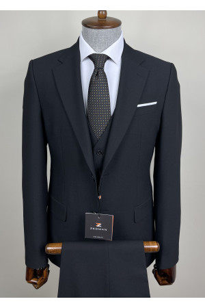 Mono Yaka Yelekli Takım Elbise 