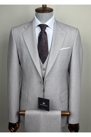 Mono Yaka Yelekli Takım Elbise 