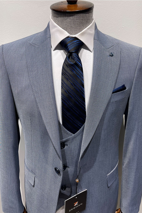 Pointed Collar Vest Suit Pointed Collar Vest Suit
