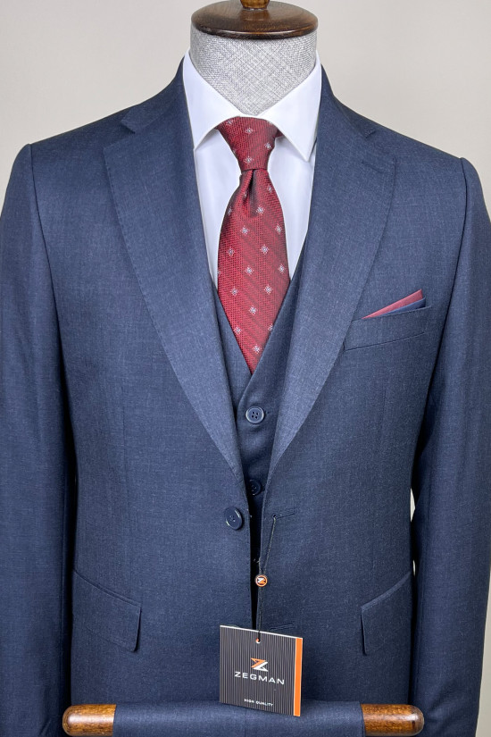 Mono Yaka Yelekli Sorti Takım Elbise 