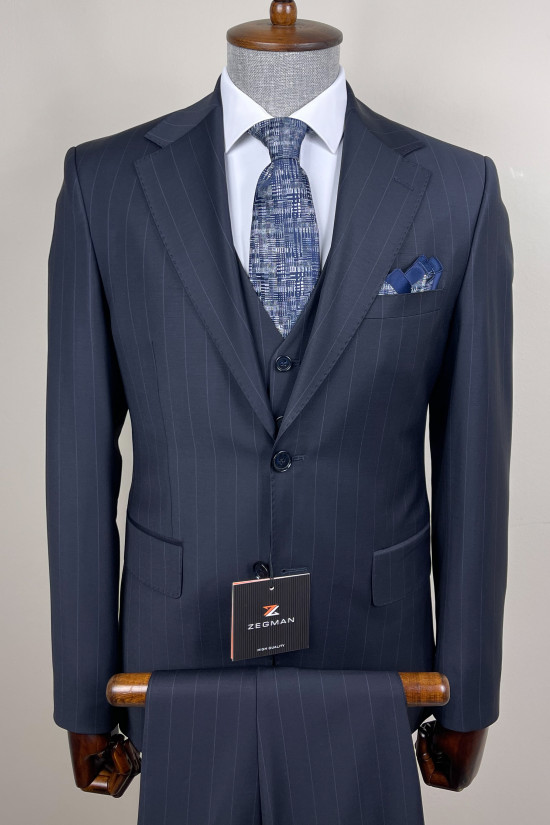 Altınyıldız Mono Yaka Yelekli Takım Elbise 