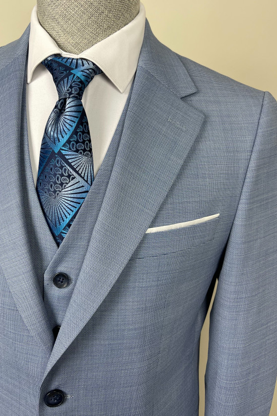 Altınyıldız Mono Yaka Yelekli Takım Elbise 