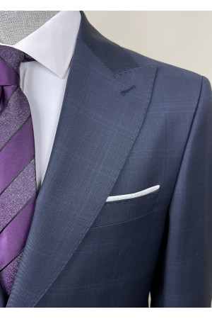 Altınyıldız Sivri Yaka Sorti Ekose Takım Elbise 