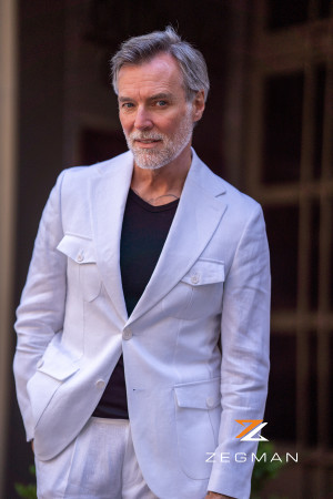 White Linen Suit